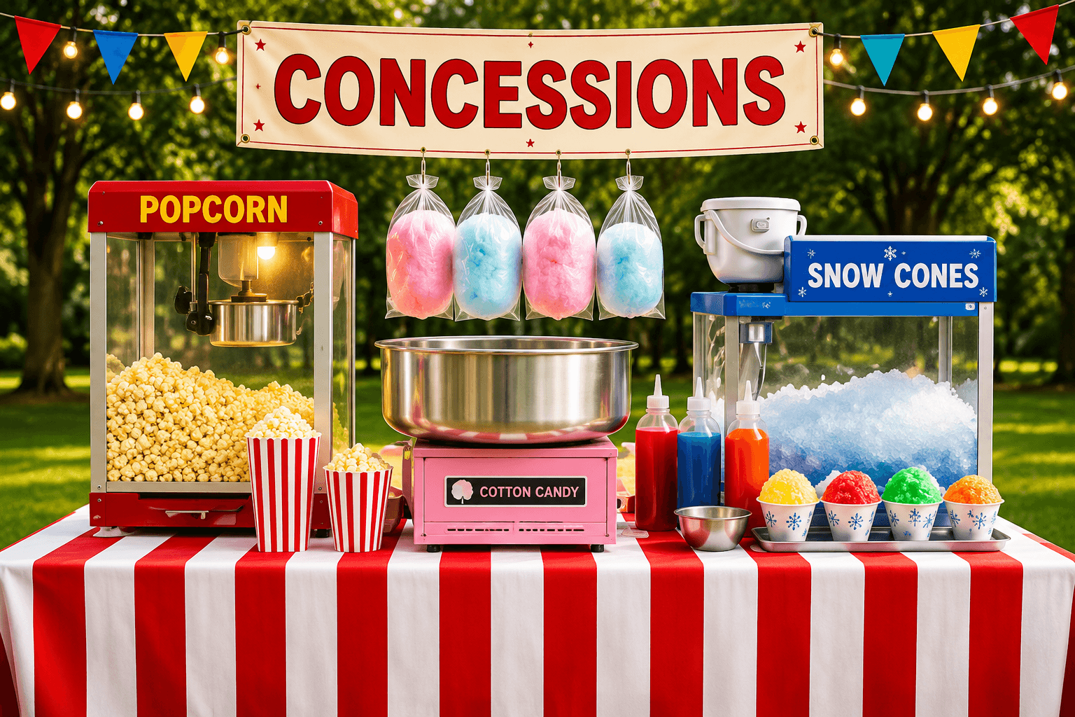 Concession Machine Rentals — Syracuse, NY