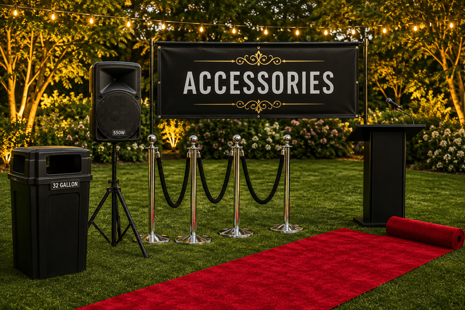 Party Rental Accessories — Syracuse, NY