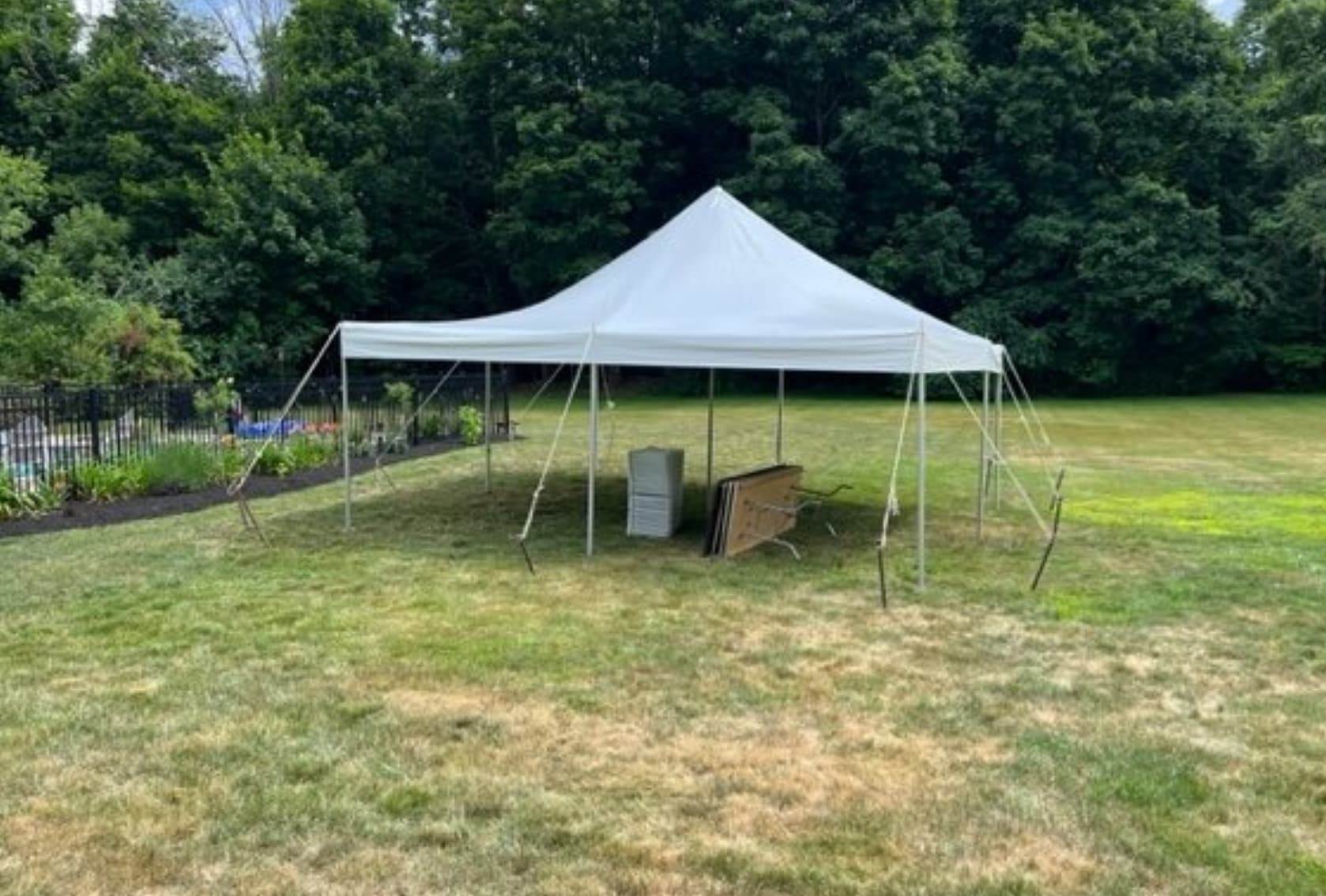 20x20 Pole Tent