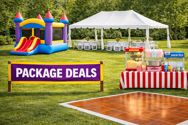 Party Rental Packages — Syracuse, NY