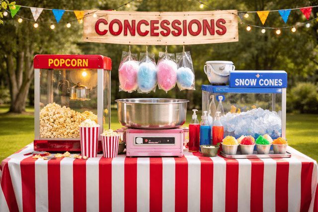 Concession Machine Rentals — Syracuse, NY